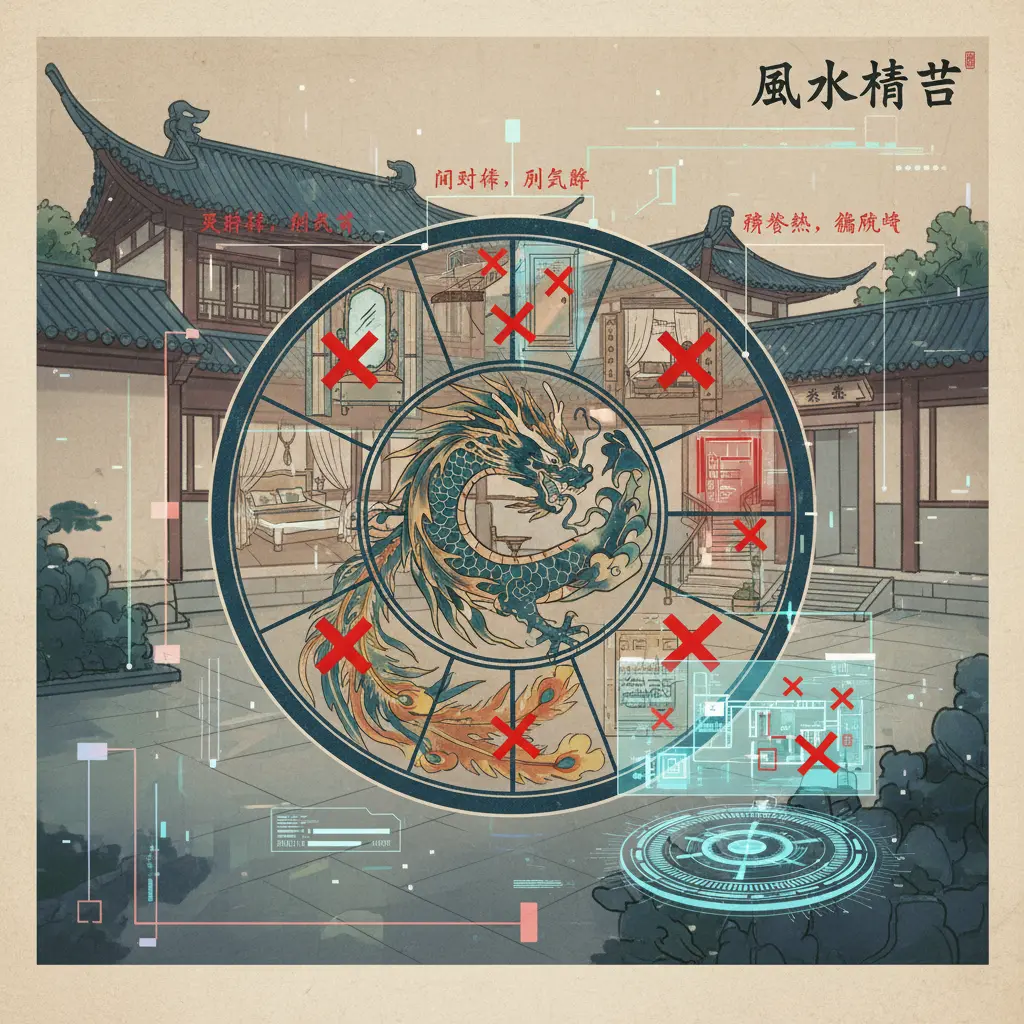 風水佈局 - 風水禁忌