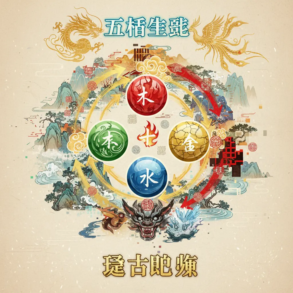 趨吉避兇 - 五行生剋