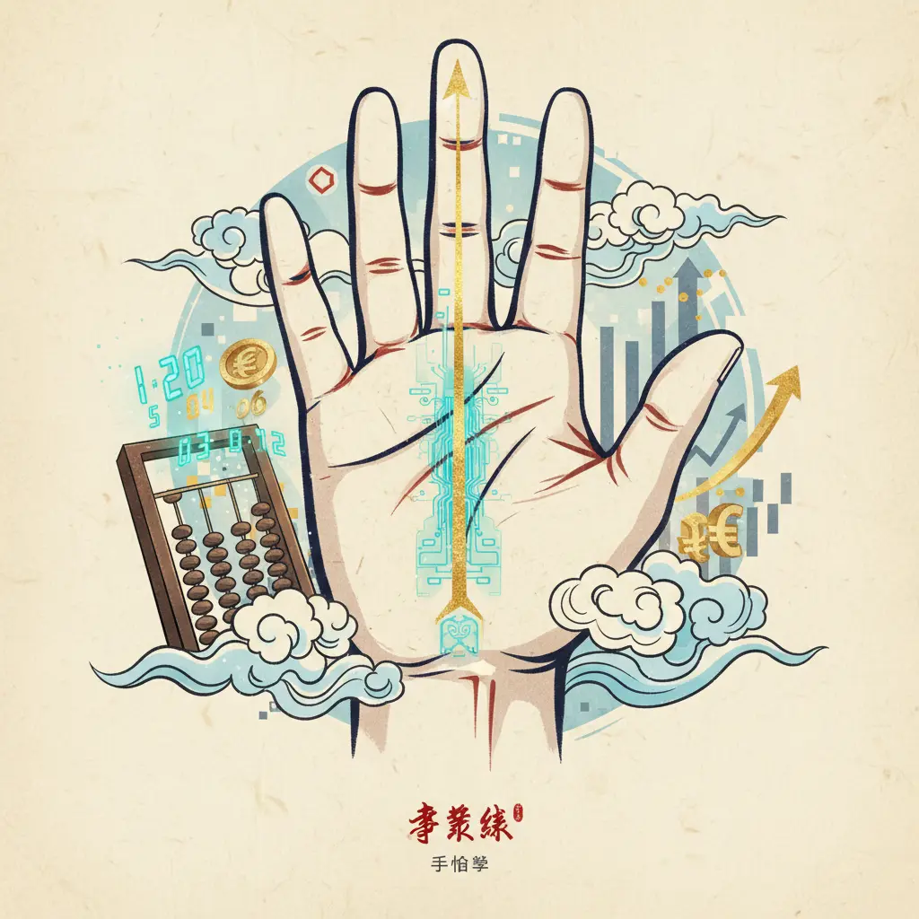 手相學 - 事業線