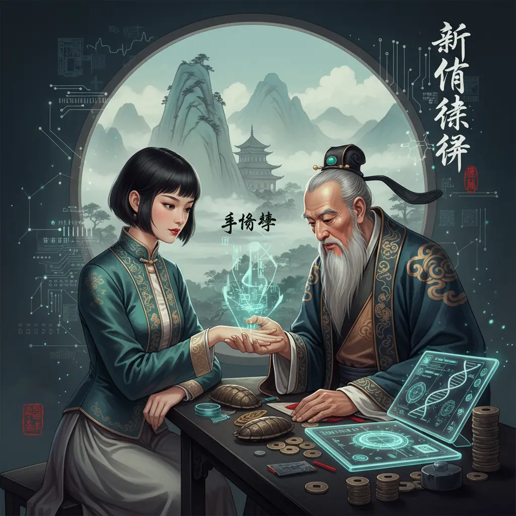 算命師傅 - 手相學