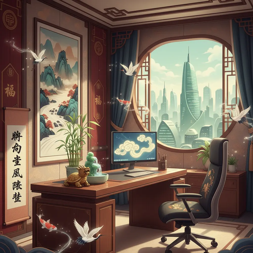 辦公室風水 - 風水擺設
