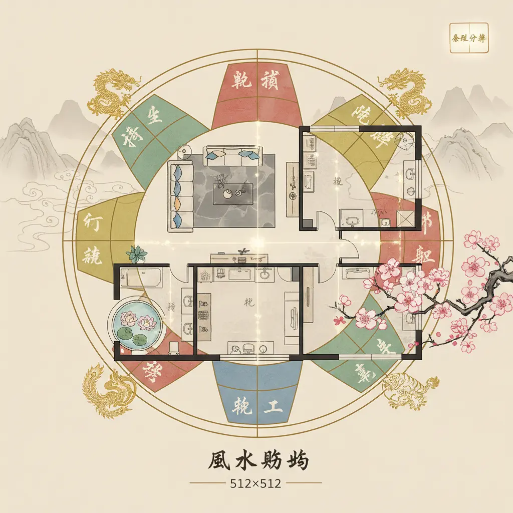 風水案例分享 - 風水佈局