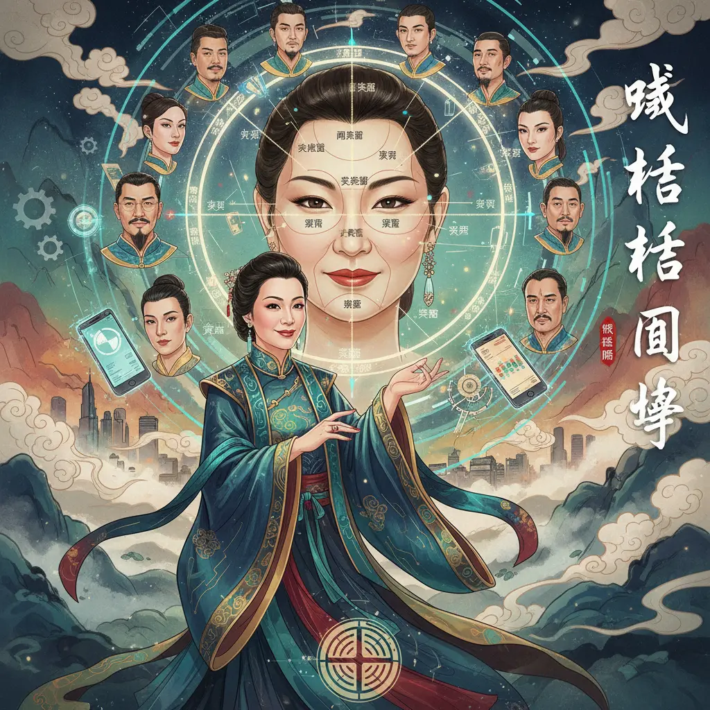 麥玲玲 - 面相學