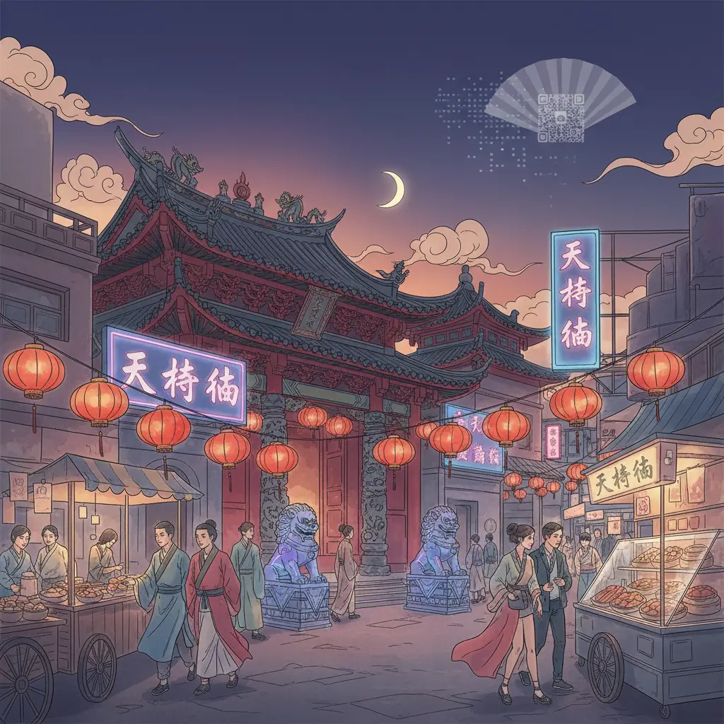 廟街 - 油麻地天后廟