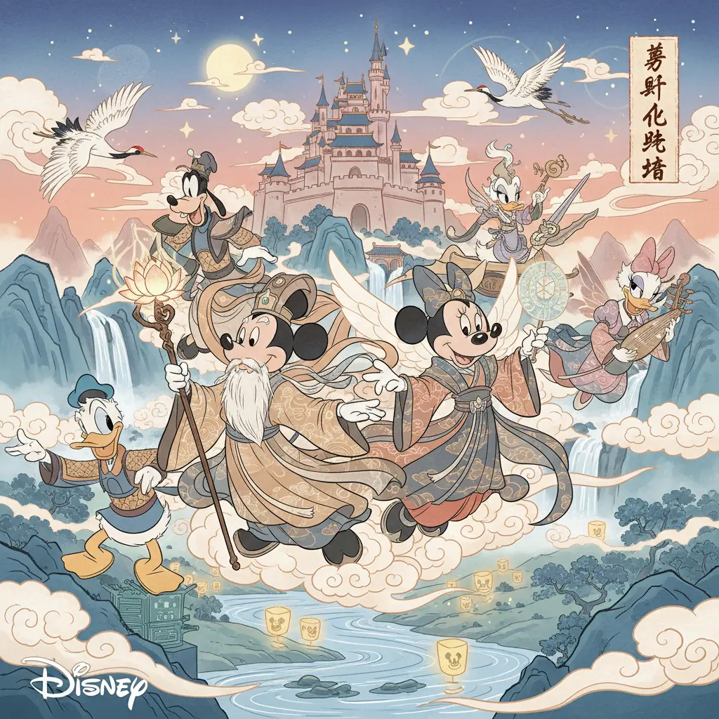 七仙羽 - 迪士尼