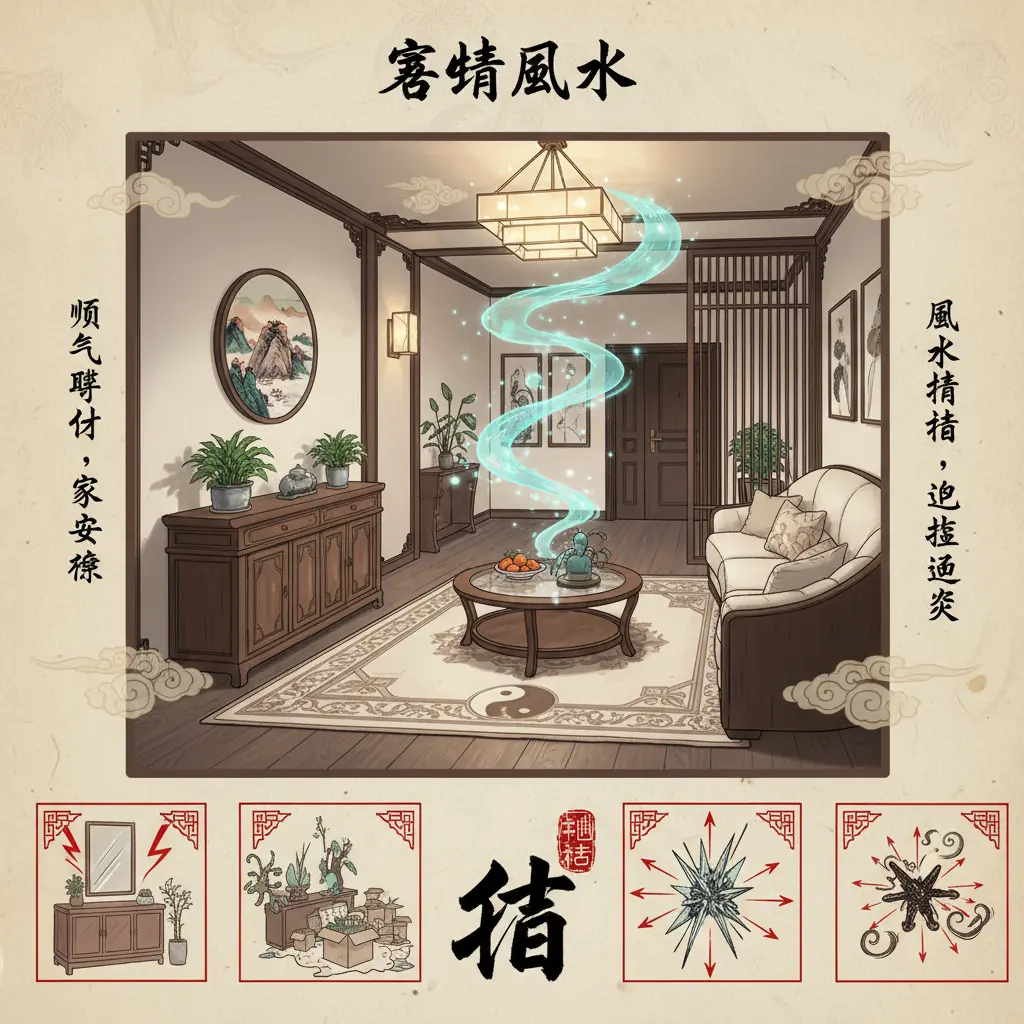 風水禁忌 - 客廳風水