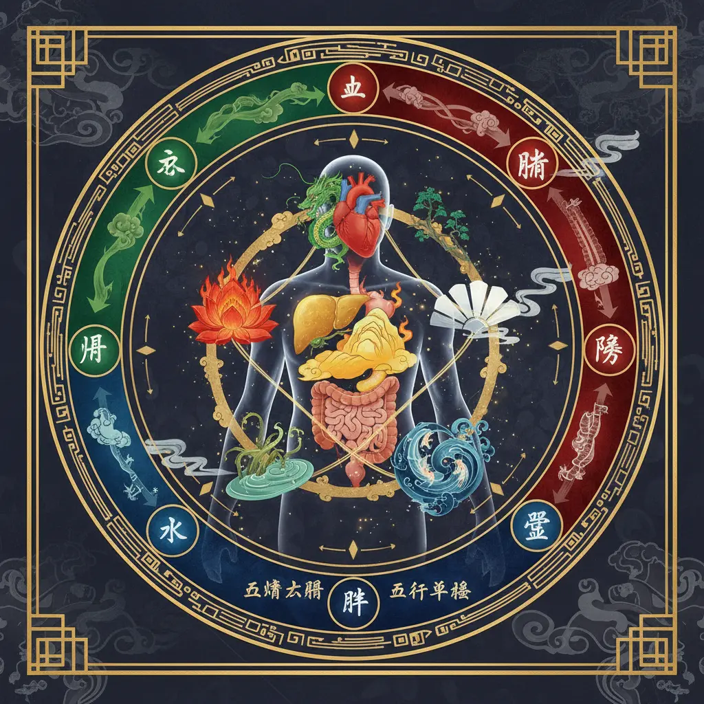 五行平衡 - 五臟六腑