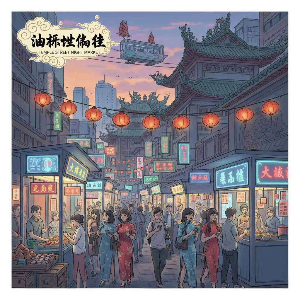 廟街 - 油麻地廟街