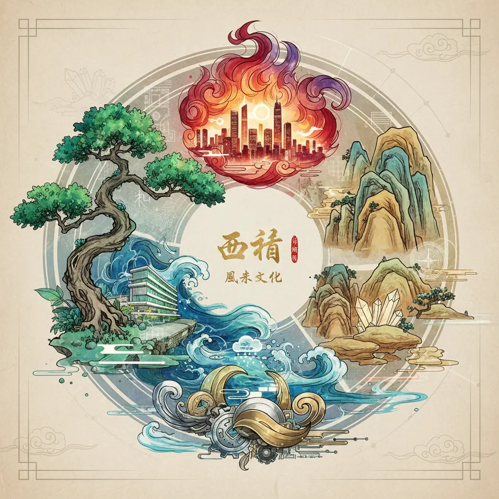 風水文化 - 五行