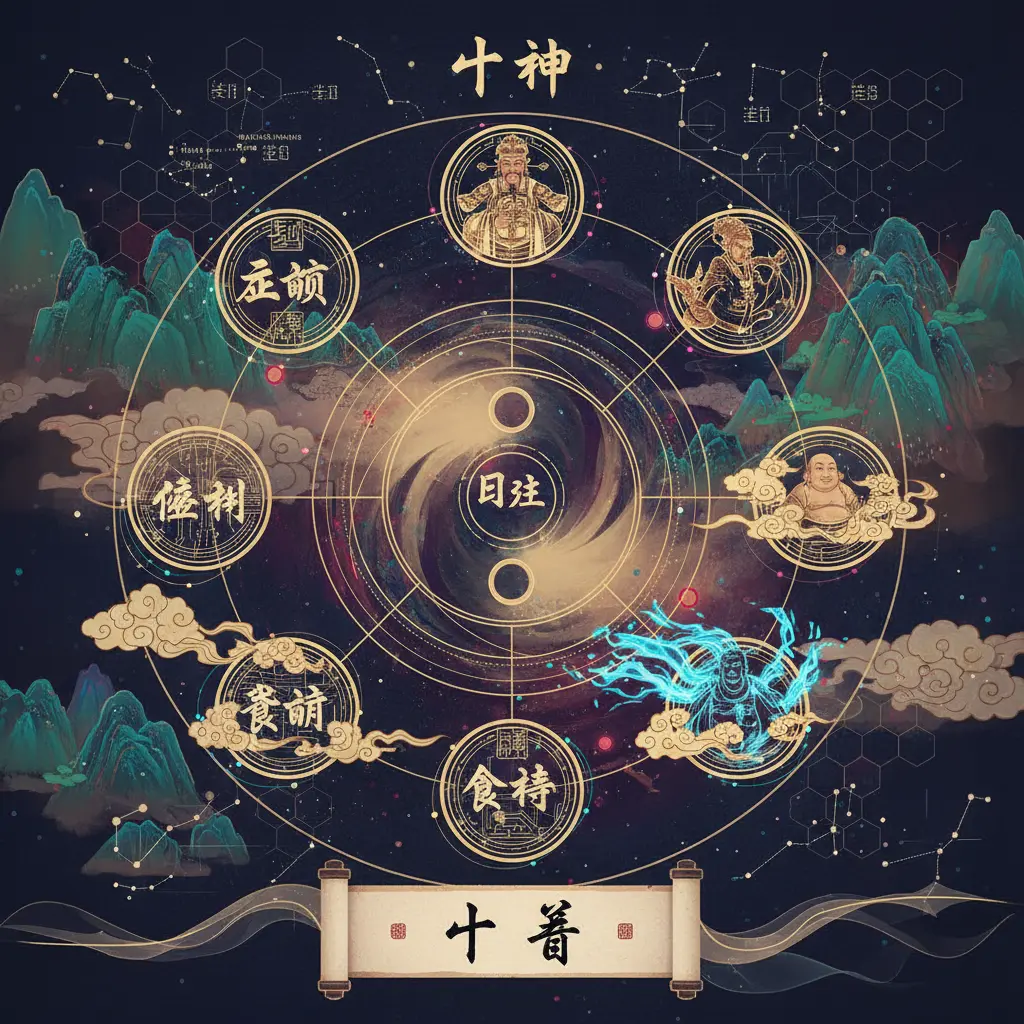 八字 - 十神