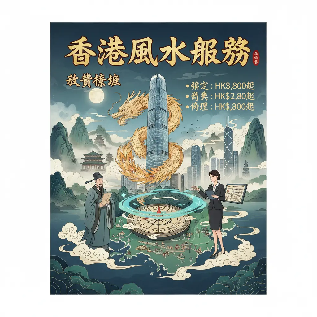 香港風水收費 - 風水服務